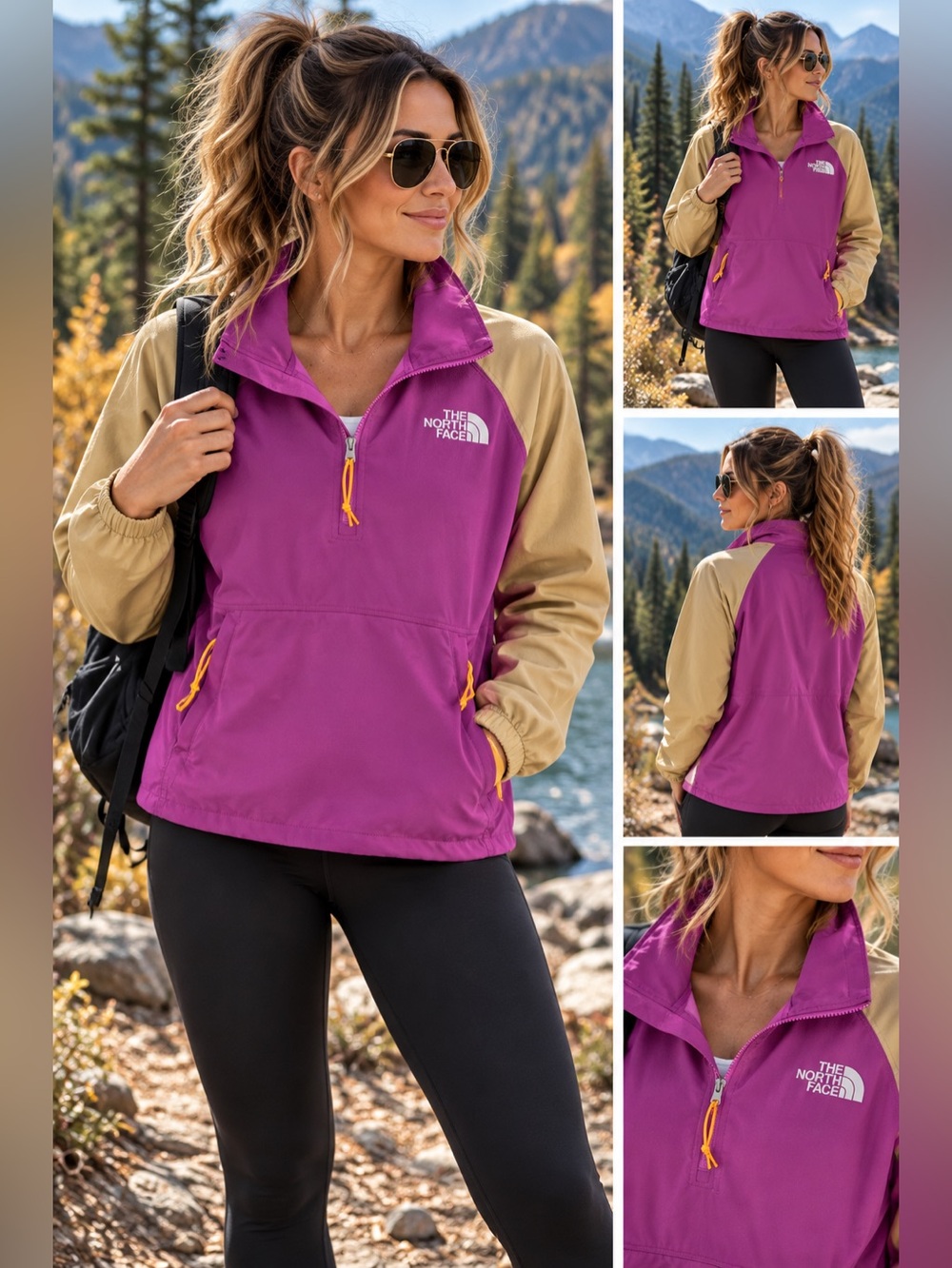 NWT The North Face Women’s 1/4 Zip Jacket Size Large